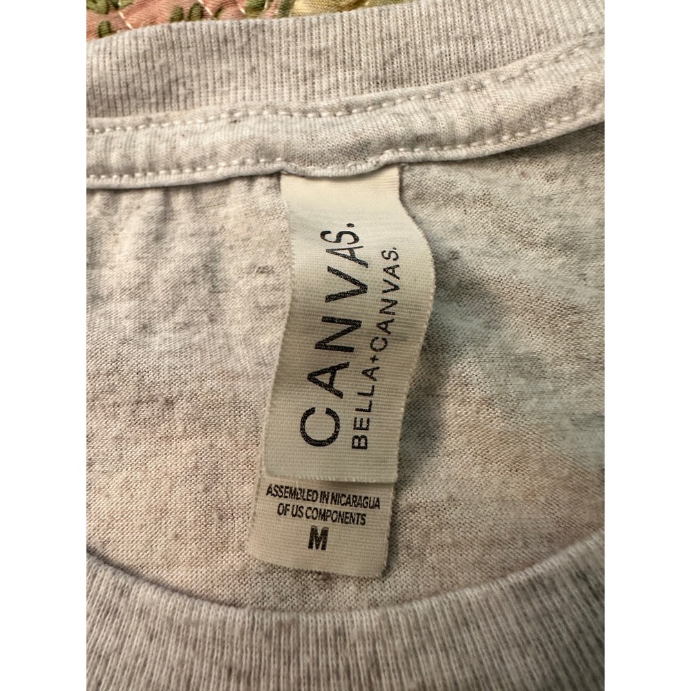 Bella+Canvas Womens Medium Hang With My Dog Graphic T-Shirt Casual Top - Picture 5 of 11